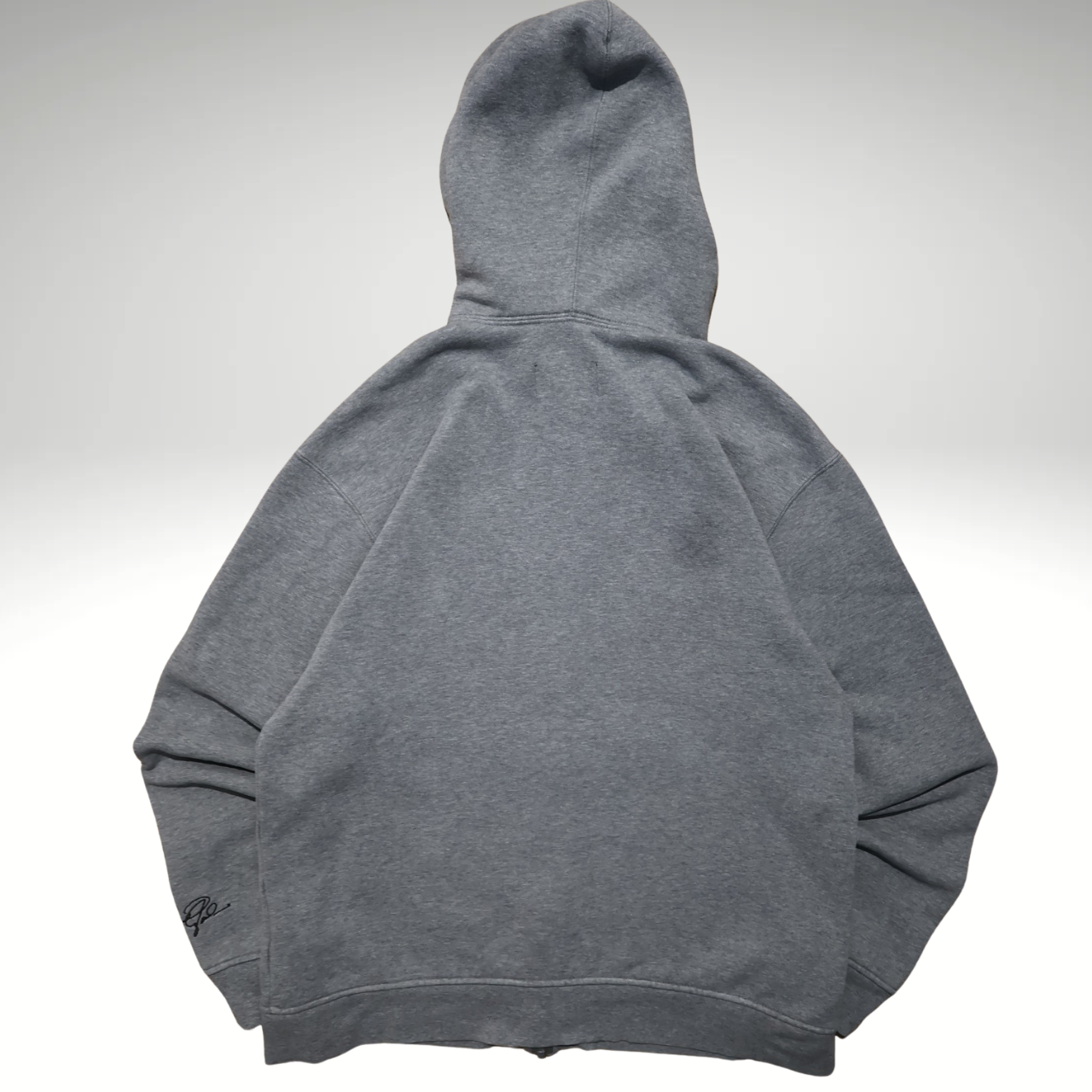 Mens Grey Jordans Zip-up Hoodie