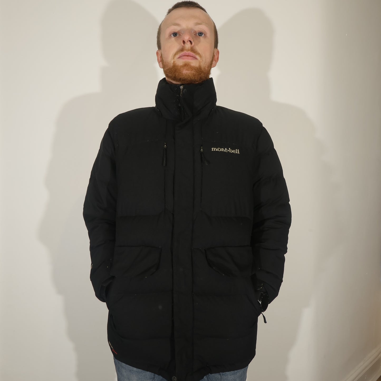 Men’s Black MontBell puffer coat (M)