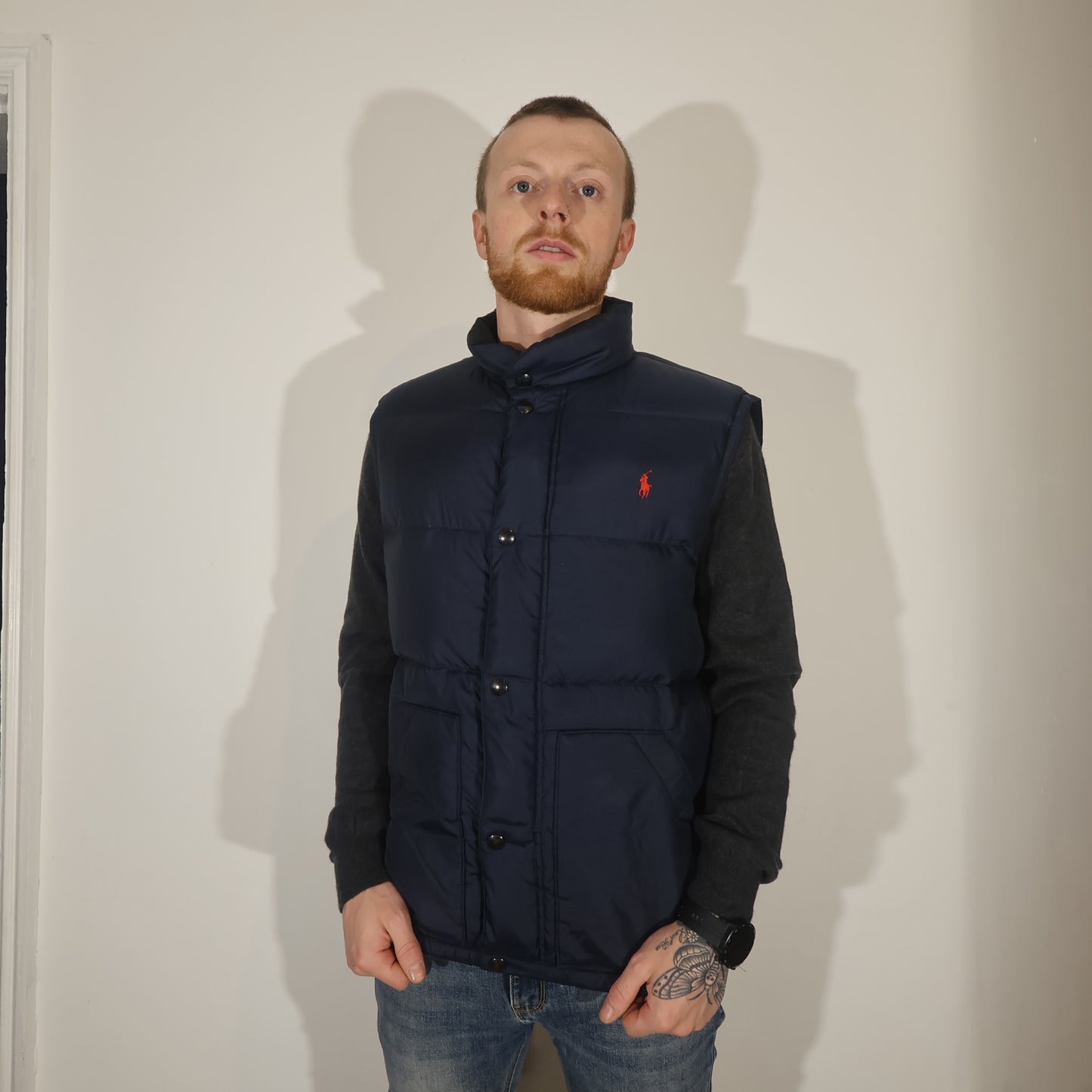 Men’s Navy Ralph Lauren Gilet (L)