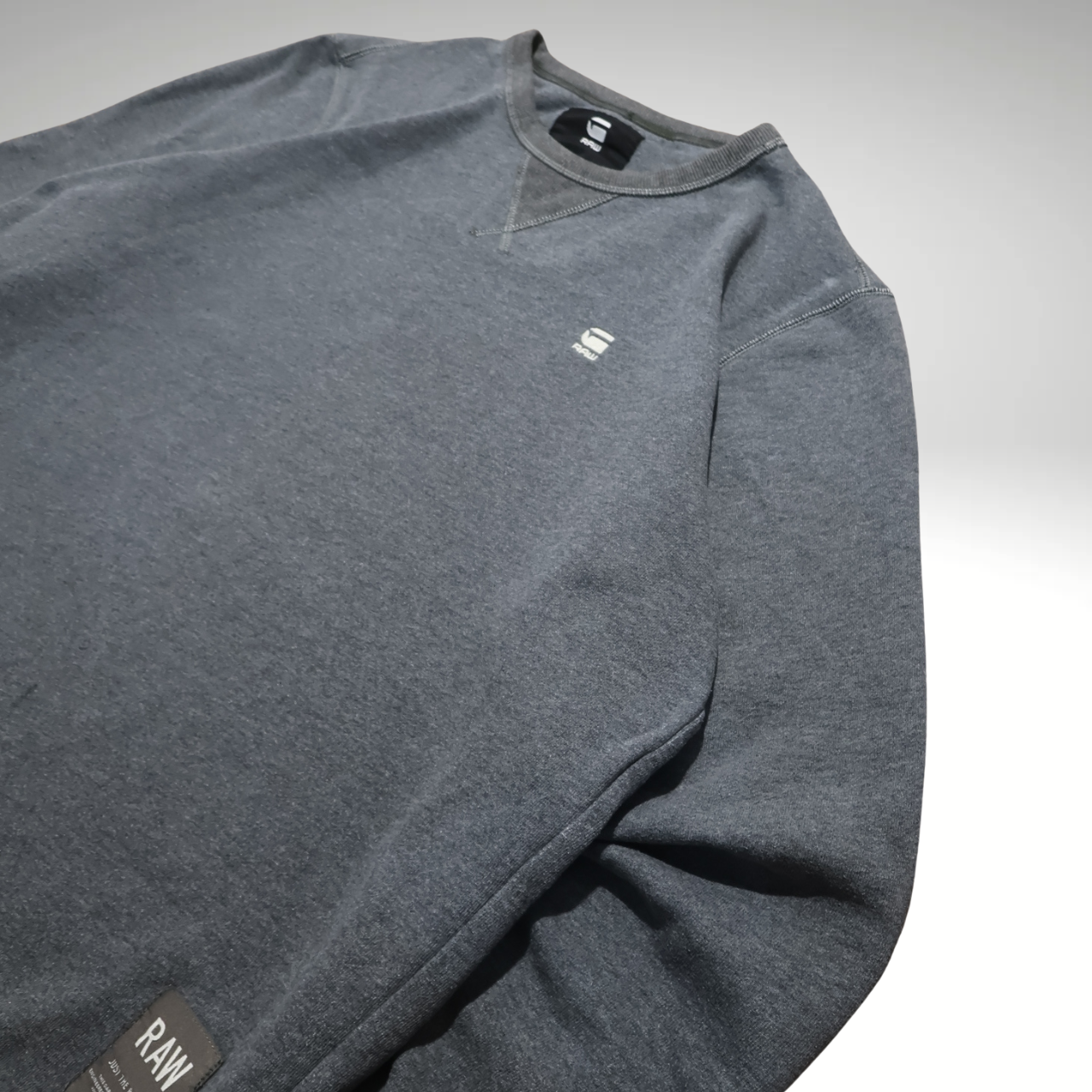 Mens Grey G-Star Sweatshirt (XL)