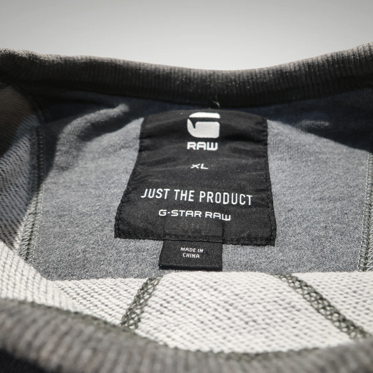 Mens Grey G-Star Sweatshirt (XL)